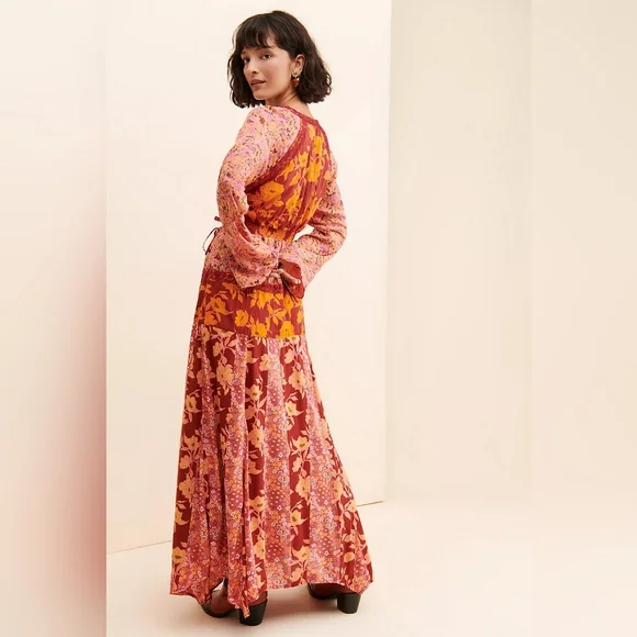 Free People Tilda Wrap Dress - Picture 2 of 2